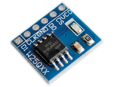 M&oacute;dulo FLASH W25Q64 64Mbit (8MByte) DataFlash com interface SPI BV/FV - Imagem 7