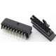 Conector PCB dupla fileira 3,0 mm passo 2x9 pinos (5557), carca&ccedil;a Dupont preta (PC) - Thumb - 1