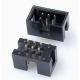 Conector Socket Header DC3-6P 2,54 mm Reto (agulha) Housing Dupont Preto (PC) - Thumb - 1