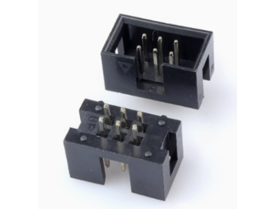Conector Socket Header DC3-6P 2,54 mm Reto (agulha) Housing Dupont Preto (PC) - Imagem 1