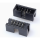 Conector header DC3-10P 10 pinos 2,54 mm, pinos retos, alojamento DuPont preto (PC) - Thumb - 1