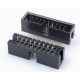 Conector Header DC3-18P 2,54 mm Soquete Agulha Reta Alojamento Dupont Preto (PC) - Thumb - 1