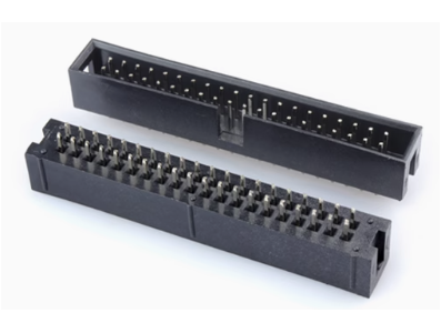 DC3-40P Conector Soquete Header 2,54 mm Agulha Reta Carca&ccedil;a Dupont Preta (PC) - Imagem 1