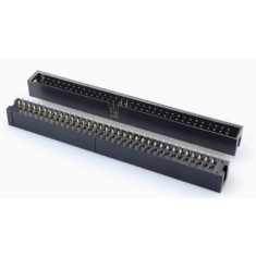 Conector Header Socket DC3-64P 2,54 mm Agulha Reta, Housing Dupont Preto (PC)