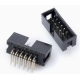 Conector Header DC3-12P 2,54 mm, 3 a 12 pinos, agulha curva, housing Dupont preto (PC) - Thumb - 1