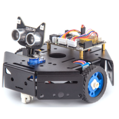 Kit de Rob&oacute;tica KittenBot Preto DIY para Arduino e Scratch