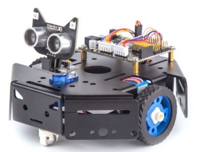 Kit de Rob&oacute;tica KittenBot Preto DIY para Arduino e Scratch - Imagem 1