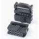 Conector IDC FC-10P 2.54 mm, carca&ccedil;a Dupont preta (PC) - Thumb - 1