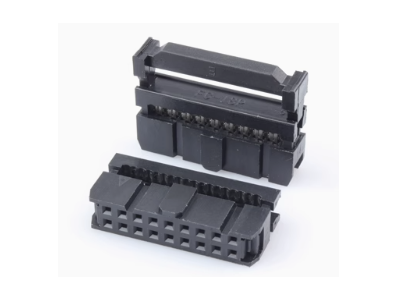 Conector IDC FC-18P 2,54 mm, Housing Dupont Preto (PC) - Imagem 1