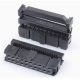 Conector IDC FC-20P 20 pinos 2,54 mm, carca&ccedil;a Dupont preta (PC) - Thumb - 1