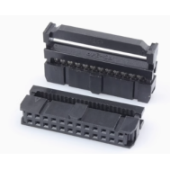 Conector IDC FC-24P 2,54 mm, carca&ccedil;a Dupont preta (PC)