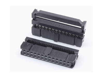Conector IDC 26 pinos FC-26P 2,54 mm, carca&ccedil;a Dupont preta (PC) - Imagem 1