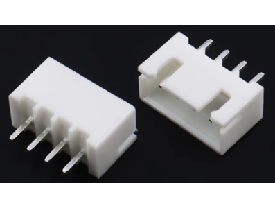 Conector header XH 2,54 mm 4 pinos reto - Imagem 1
