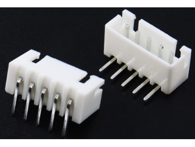 Conector Header XH 2,54 mm 5 pinos angulado, pinos dobrados - Imagem 1