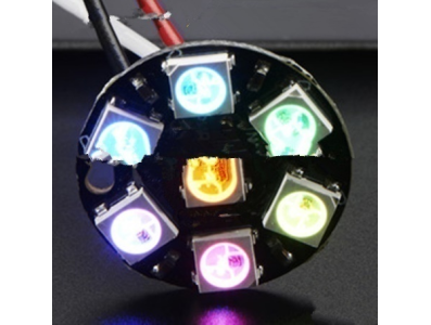 CJMCU 7-bit WS2812 5050 LED RGB com driver integrado de cor completa - Imagem 7