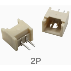 Conector agulha reto 2 pinos 1,25 mm