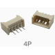 Conector reto tipo agulha 1,25 mm 4 pinos - Thumb - 1