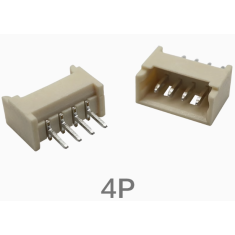 Conector reto tipo agulha 1,25 mm 4 pinos