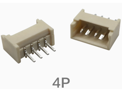 Conector reto tipo agulha 1,25 mm 4 pinos - Imagem 1