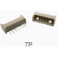 Conector tipo agulha reto 1,25 mm 7 pinos - Thumb - 1