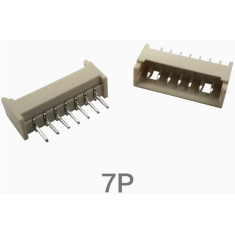 Conector tipo agulha reto 1,25 mm 7 pinos