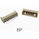 Conector reto de agulha 1,25 mm 8 pinos - Thumb - 1