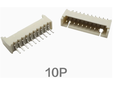 Conector de agulha reta 1,25 mm 10 pinos - Imagem 1