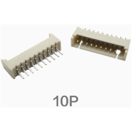 Conector de agulha reta 1,25 mm 10 pinos
