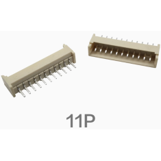 Conector reto de agulha 1,25 mm 11 pinos