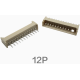 Conector reto tipo agulha 1,25 mm 12 pinos - Thumb - 1