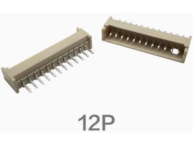 Conector reto tipo agulha 1,25 mm 12 pinos - Imagem 1