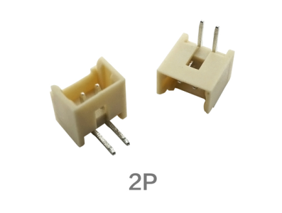 Conector de agulha curvada 1,25 mm 2 pinos - Imagem 1