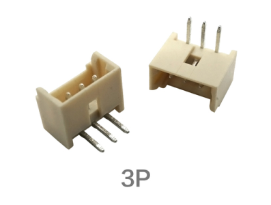 Conector curvo tipo agulha 1,25 mm 3 pinos - Imagem 1