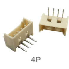 Conector de agulha curvada 1,25 mm 4 pinos