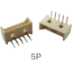Conector 1,25 mm 5 pinos com agulha curvada - Thumb - 1