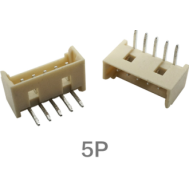 Conector 1,25 mm 5 pinos com agulha curvada