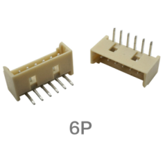 Conector agulha curva 1,25 mm 6 pinos