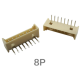 Conector de agulha curvada 1,25 mm 8 pinos, s&eacute;rie PH (JST) - Thumb - 1