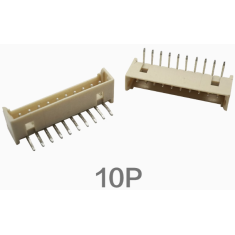 Conector de agulha curvada 1,25 mm 10 pinos