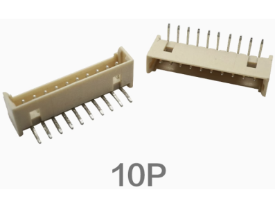 Conector de agulha curvada 1,25 mm 10 pinos - Imagem 1