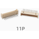 Conector de agulha curvada 1,25 mm 11 pinos - Thumb - 1