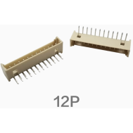 Conector agulha curvada 1,25 mm 12 pinos