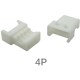 Carca&ccedil;a pl&aacute;stica branca para conector f&ecirc;mea 1,25 mm 4 pinos - Thumb - 1