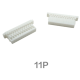 Carca&ccedil;a para conector macho em pl&aacute;stico branco SH1.0mm 11P - Thumb - 1