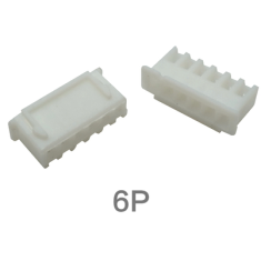 Carca&ccedil;a pl&aacute;stica branca para conector macho XH 2,54 mm 6 pinos