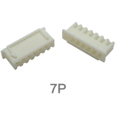 Carca&ccedil;a pl&aacute;stica para conector XH 2,54 mm macho 7 pinos branca