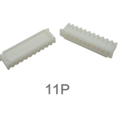 Carca&ccedil;a para conector macho XH 2,54 mm 11 pinos pl&aacute;stico branco