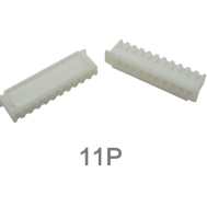 Carca&ccedil;a para conector macho XH 2,54 mm 11 pinos pl&aacute;stico branco