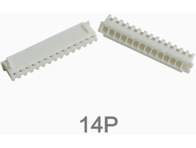 Carca&ccedil;a para conector XH 2,54 mm branca macho 14 pinos - Imagem 1