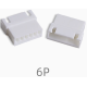 Carca&ccedil;a pl&aacute;stica f&ecirc;mea XH 2,54 mm 6 posi&ccedil;&otilde;es branca - Thumb - 1